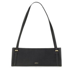 SOFIA Women's Chic Chain Strap Shoulder Bag Women BLACK Shoulder Bags